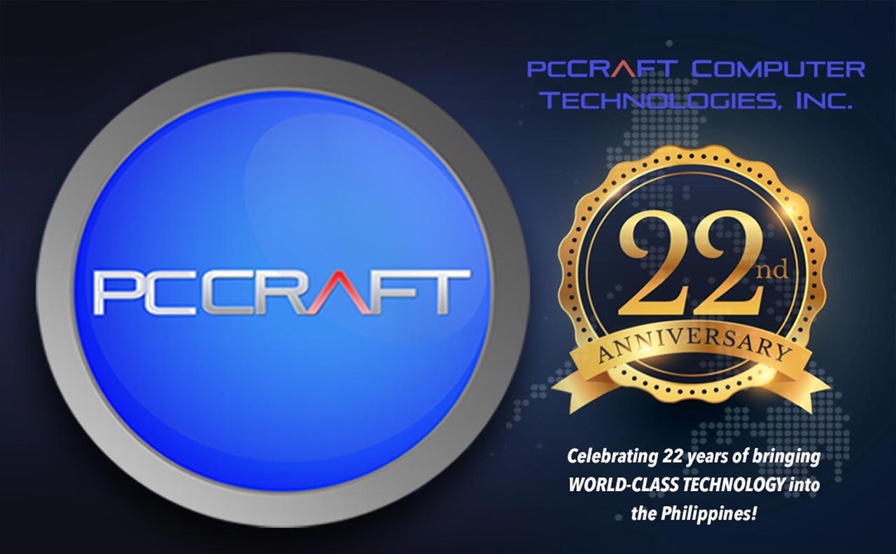 HAPPY 22ND FOUNDING ANNIVERSARY, PCCRAFT!